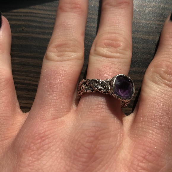 John Hardy Amethyst Ring - Picture 1 of 6